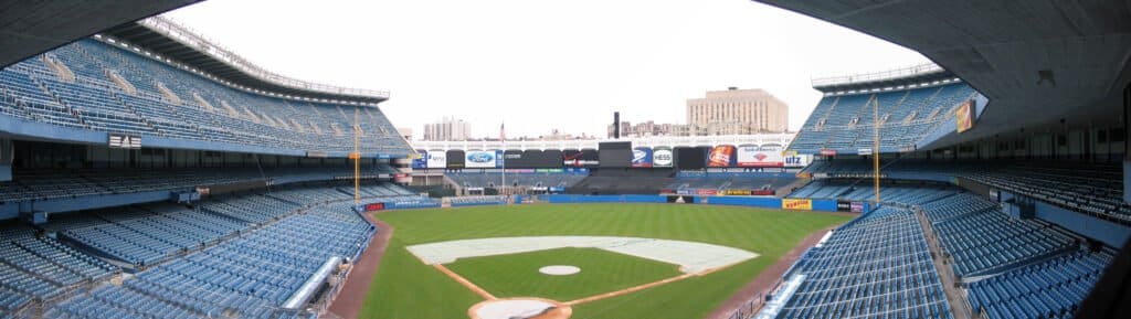 Yankee Stadium in the Bronx for a YRFI
