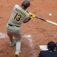 Manny Machado of Padres attempts to hit MLB player props - August 1, 2025