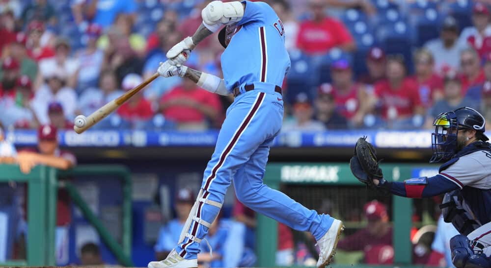 Nick Castellanos attempts to hit home run prop bets today - August 1, 2025