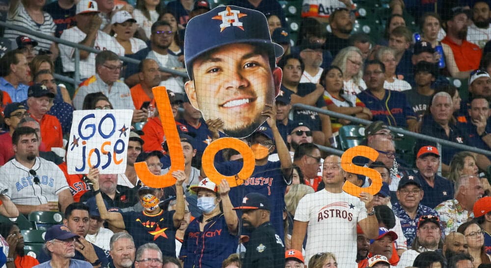 Jose Altuve attempts to pass MLB player props - June 13, 2025
