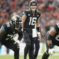 Trevor Lawrence of the Jacksonville Jaguars