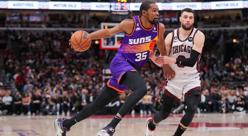 Kevin Durant of Phoenix Suns attempts to hit NBA ladder bets - March 7, 2025