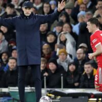 Bayern Munich player dribbles soccer ball