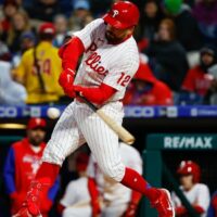 Kyle Schwarber of Phillies attempts to hit MLB player props - October 8, 2025