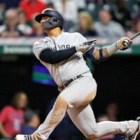 Gleyber Torres of Yankees attempts to hit home run prop bets 8/26