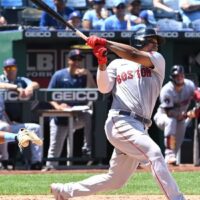 Rafael Devers of the Boston Red Sox