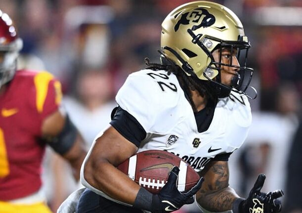 Colorado Football running back Anthony Hankerson