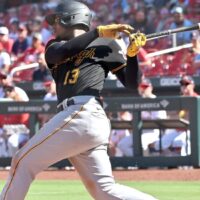 Ke'Bryan Hayes of the Pittsburgh Pirates