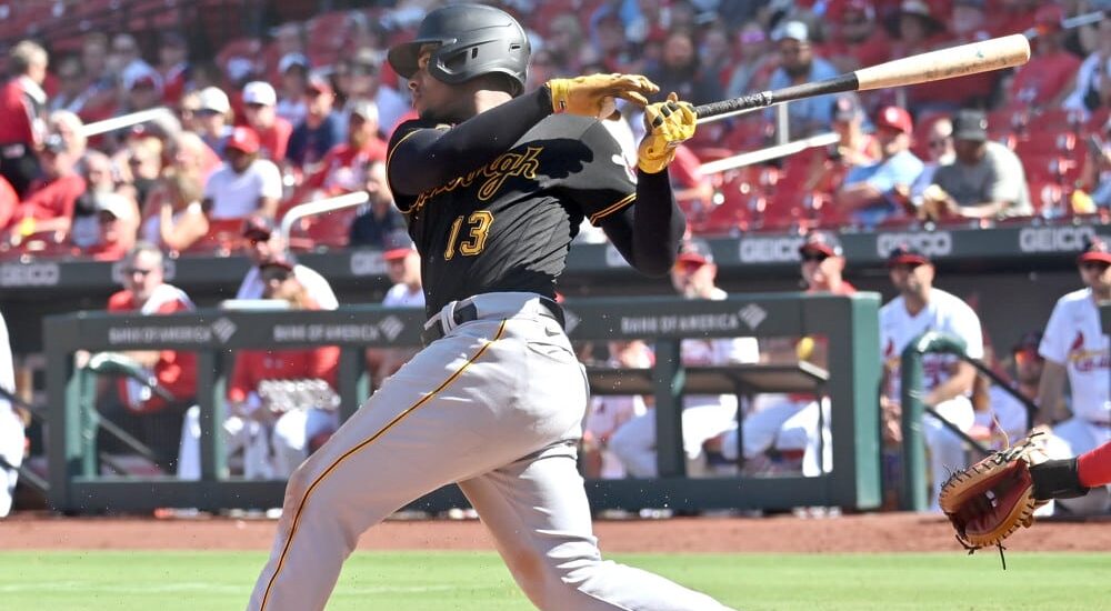 Ke'Bryan Hayes of the Pittsburgh Pirates