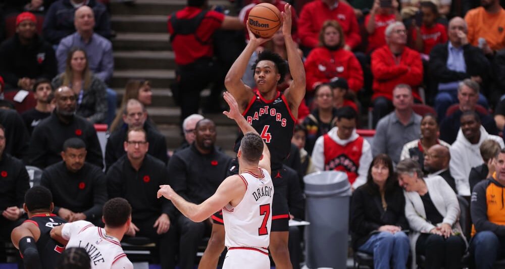 Scottie Barnes attempts to pass NBA Player Props for 11/27/24