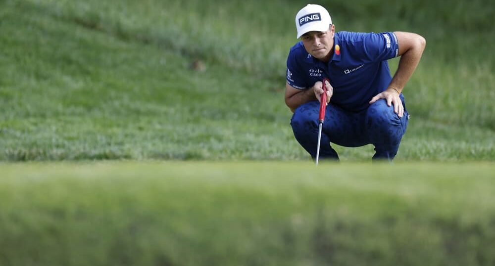 Viktor Hovland preps for the 2025 Houston Open