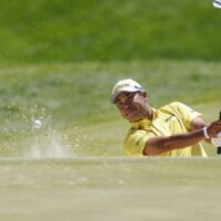 Hideki Matsuyama preps for Genesis Invitational 2025
