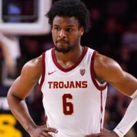 Bronny James preps for 2024 NBA Draft