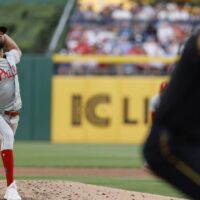 Christopher Sanchez attempts to achieve NRFI - August 25, 2025