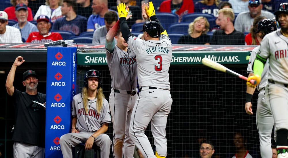 Joc Pederson after hitting home run prop bets 8/21