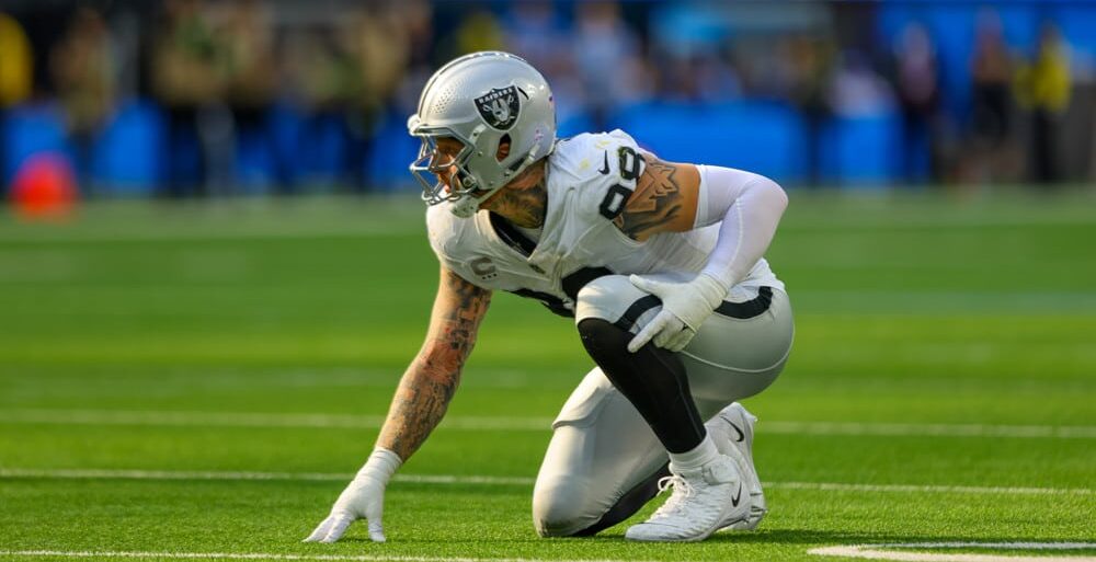 Maxx Crosby of the Las Vegas Raiders