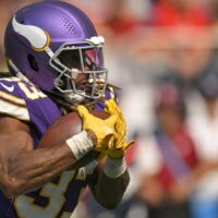 Aaron Jones of the Minnesota Vikings