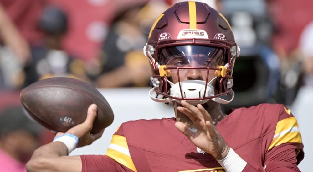 QB Jayden Daniels of the Washington Commanders