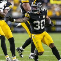 Jaylen Warren attempts to get anytime touchdown NFL Week 3