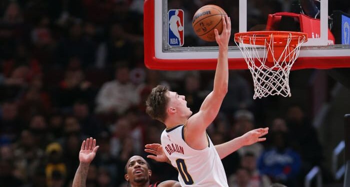 Christian Braun attempts to hit NBA Player Props March 26, 2025