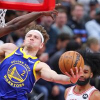 Brandin Podziemski attempts to hit NBA player props - April 30, 2025