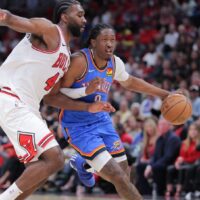 Jalen Williams attempts to hit NBA Player Props - April 24, 2025