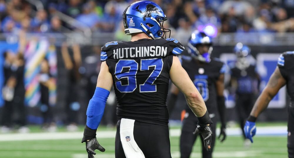 Aidan Hutchinson attempts to win 2025 NFL Defensive Player of the Year