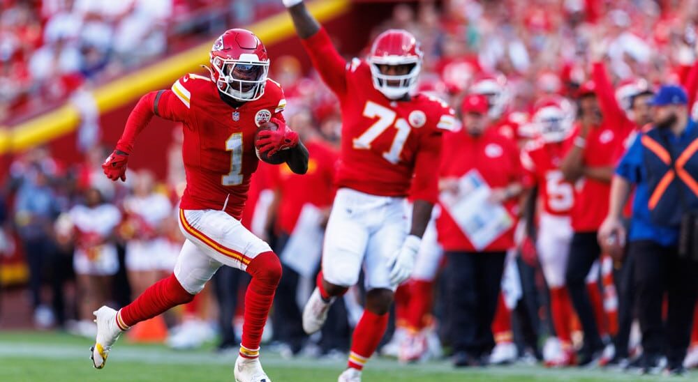 Xavier Worthy Monday Night Football props - 2025 NFL Week 5