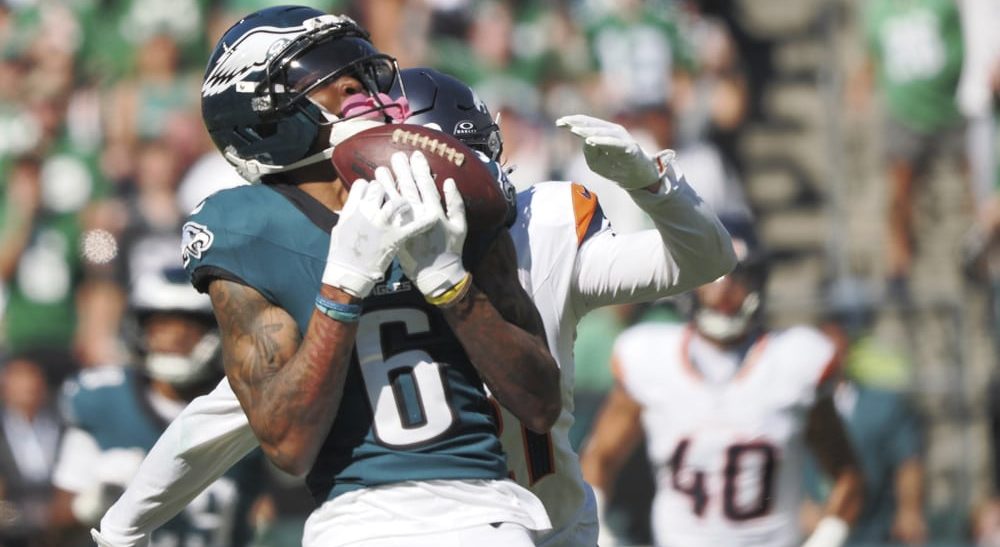 Devonta Smith Monday Night Football Props - Week 10