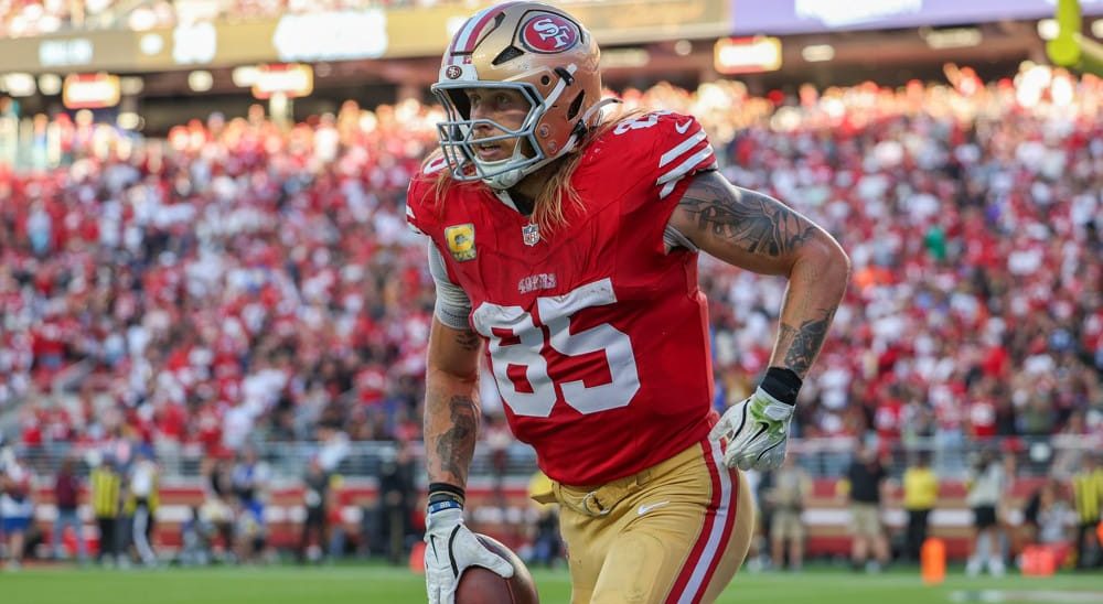 George Kittle Monday Night Football props Week 12