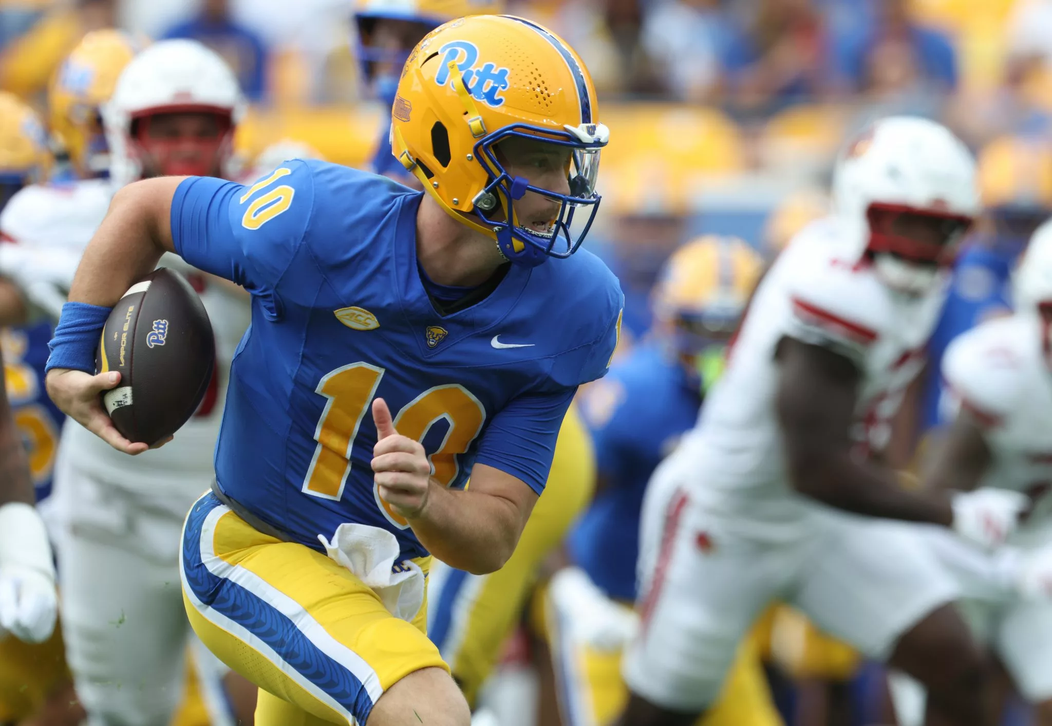 Eli Holstein looks to lead the Eagles over the Panthers