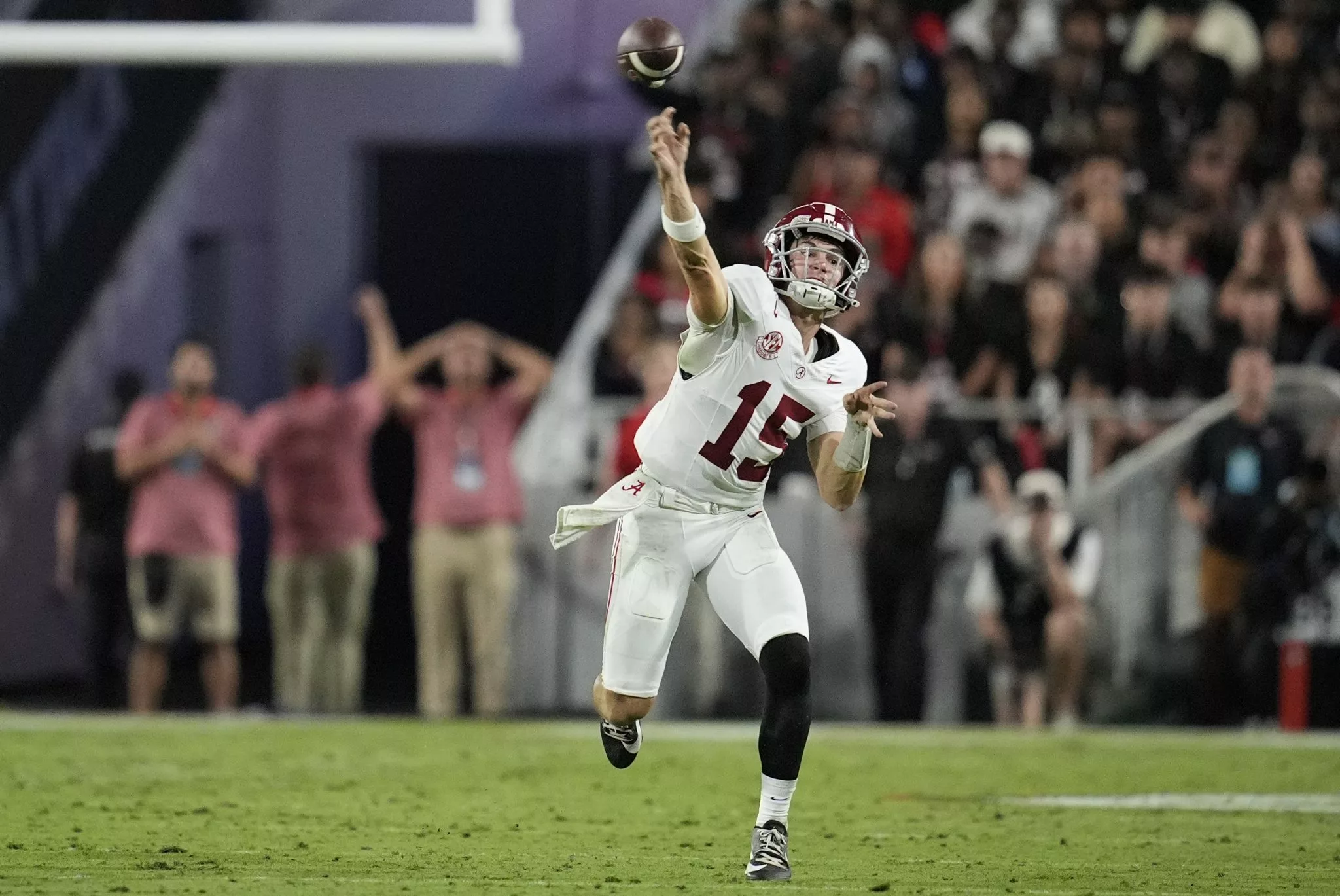 Ty Simpson looks to lead Alabama over Vanderbilt