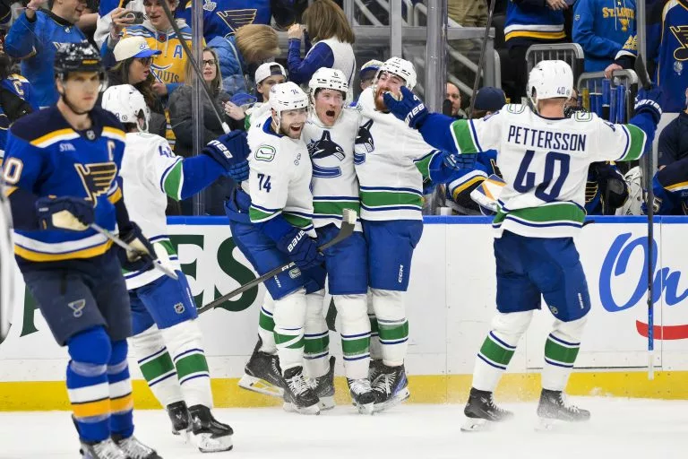 Blues versus Canucks Prediction