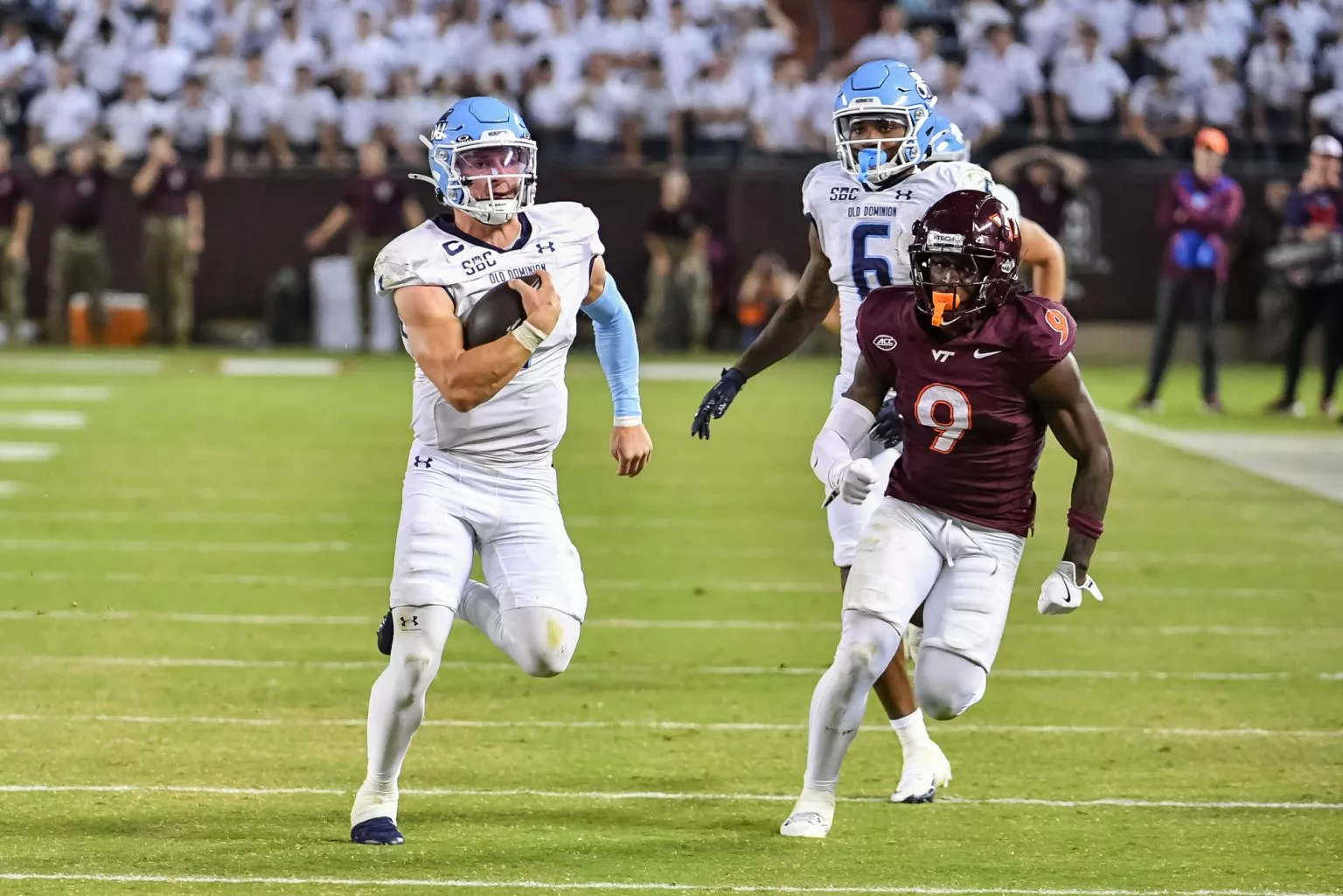 Conner Weigman looks to lead the Cougars over the Red Raiders