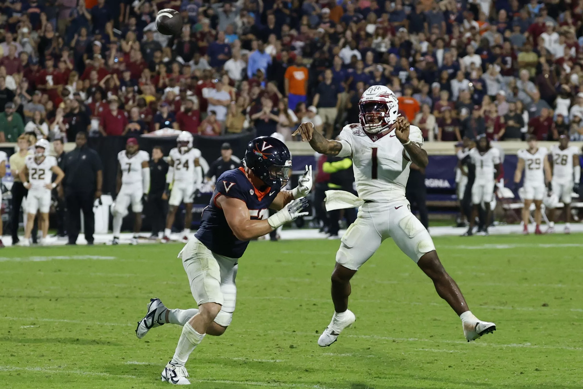 Tommy Castellanos looks to lead the Seminoles over the Hurricanes