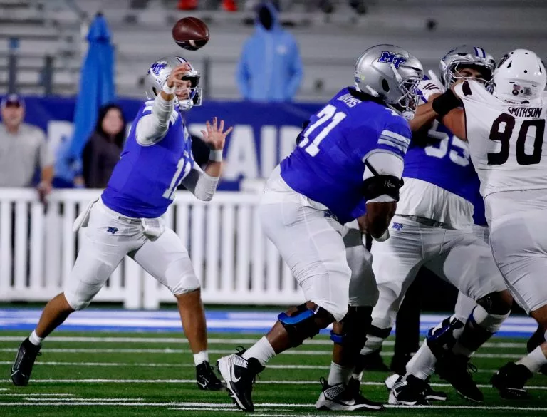 Nicholas Vattiato looks to lead Middle Tennessee over Jacksonville State