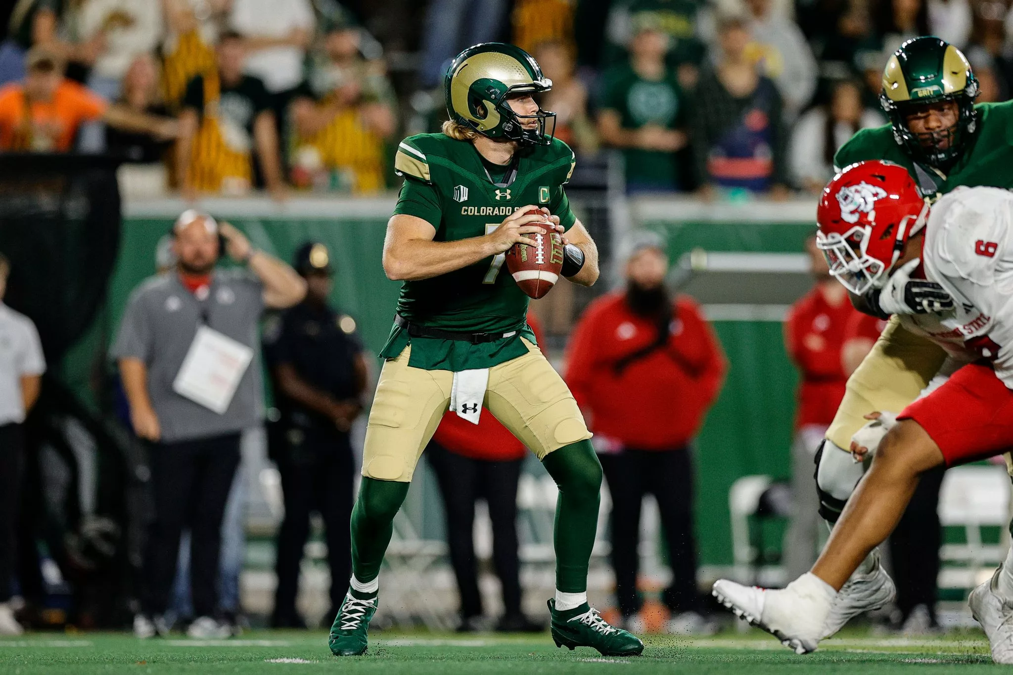 Jackson Brousseau looks to lead the Rams over Hawaii