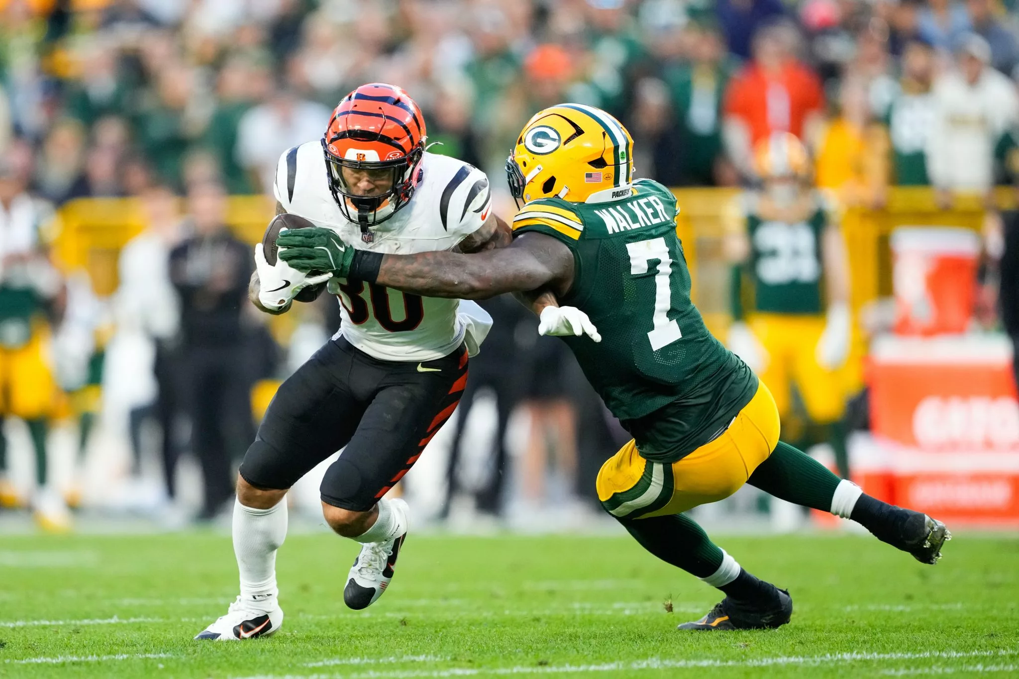 Chase Brown looks to lead the Bengals over the Steelers