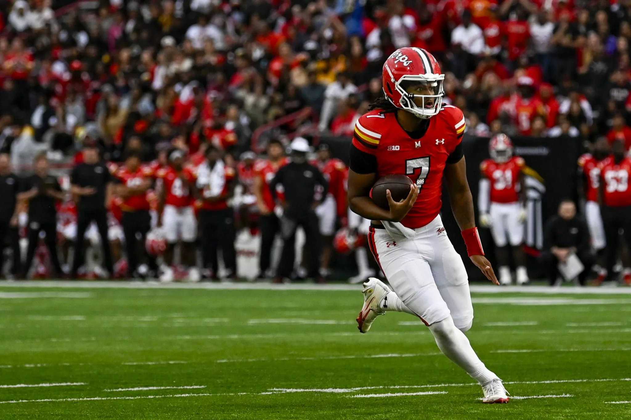 Malik Washington looks to lead the Terps over the Hoosiers