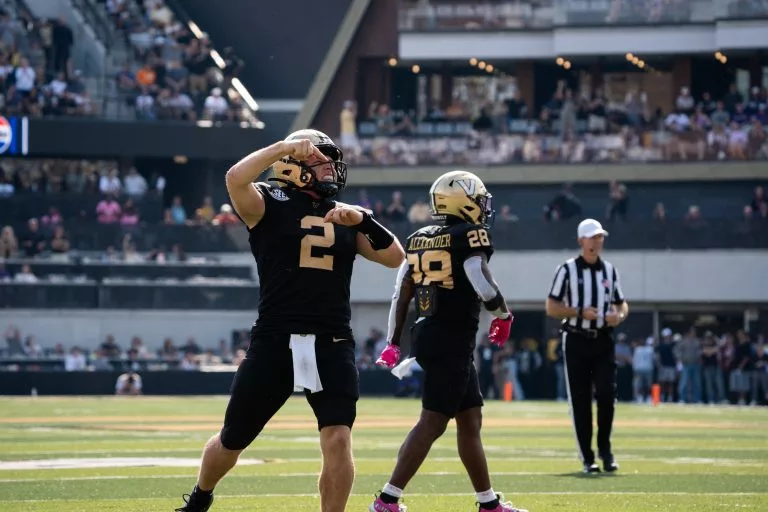 Diego Pavia looks to lead the Commodores over the Tigers