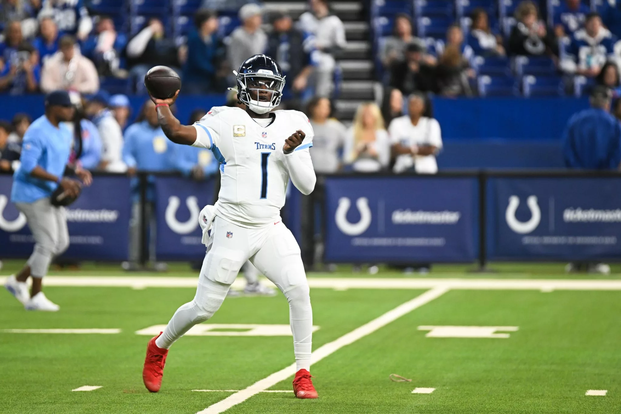 Titans QB Cam Ward