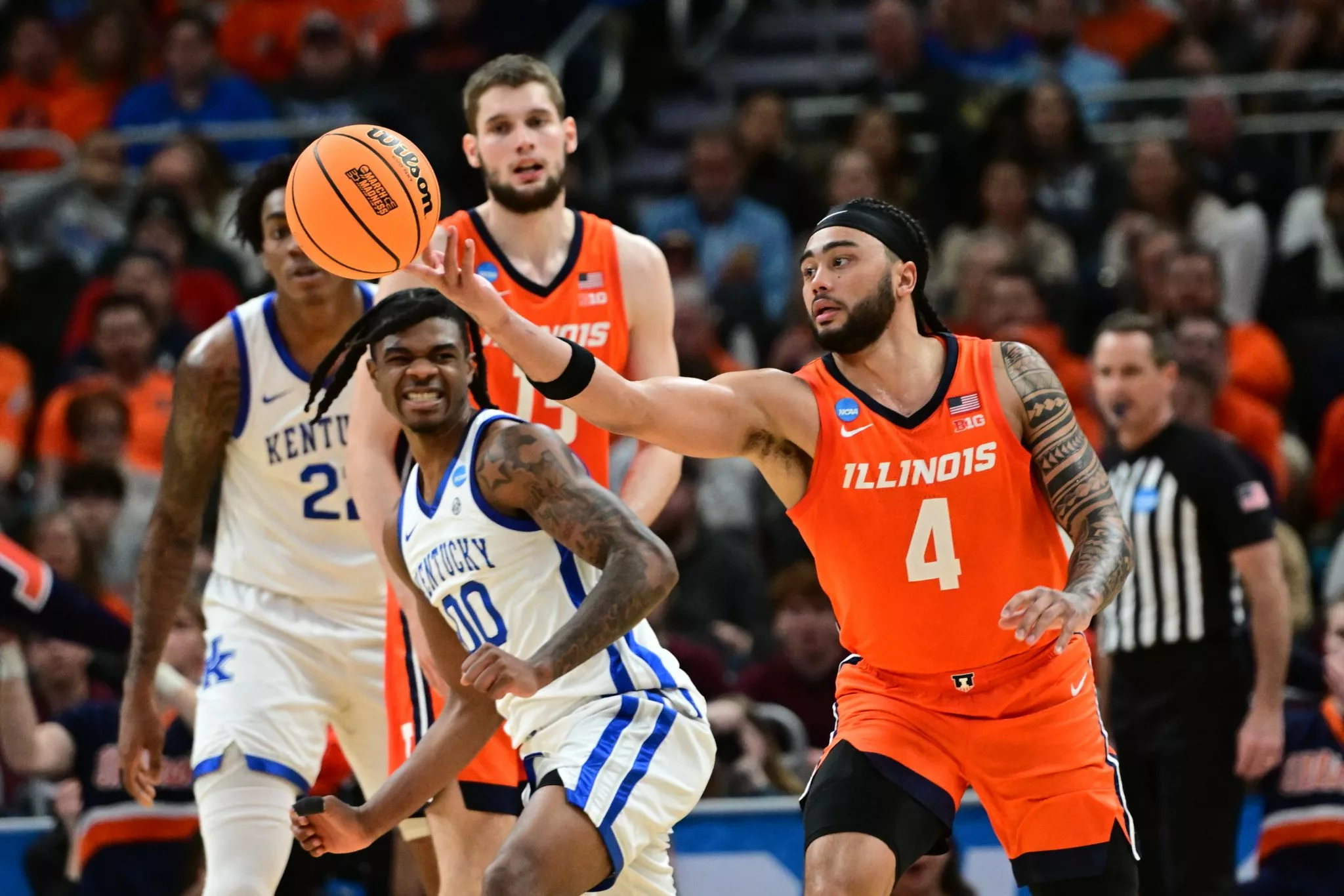 Kylan Boswell looks to lead the Illini over the Red Raiders