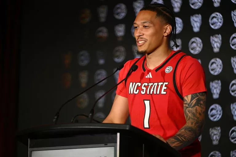 Darrion Williams looks to lead NC State over the Rams