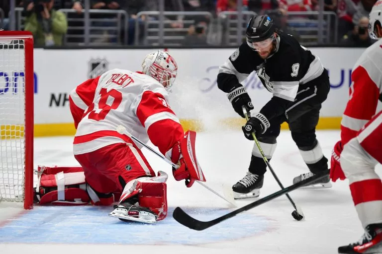 Adrian Kempe looks to lead the Kings over the Jets