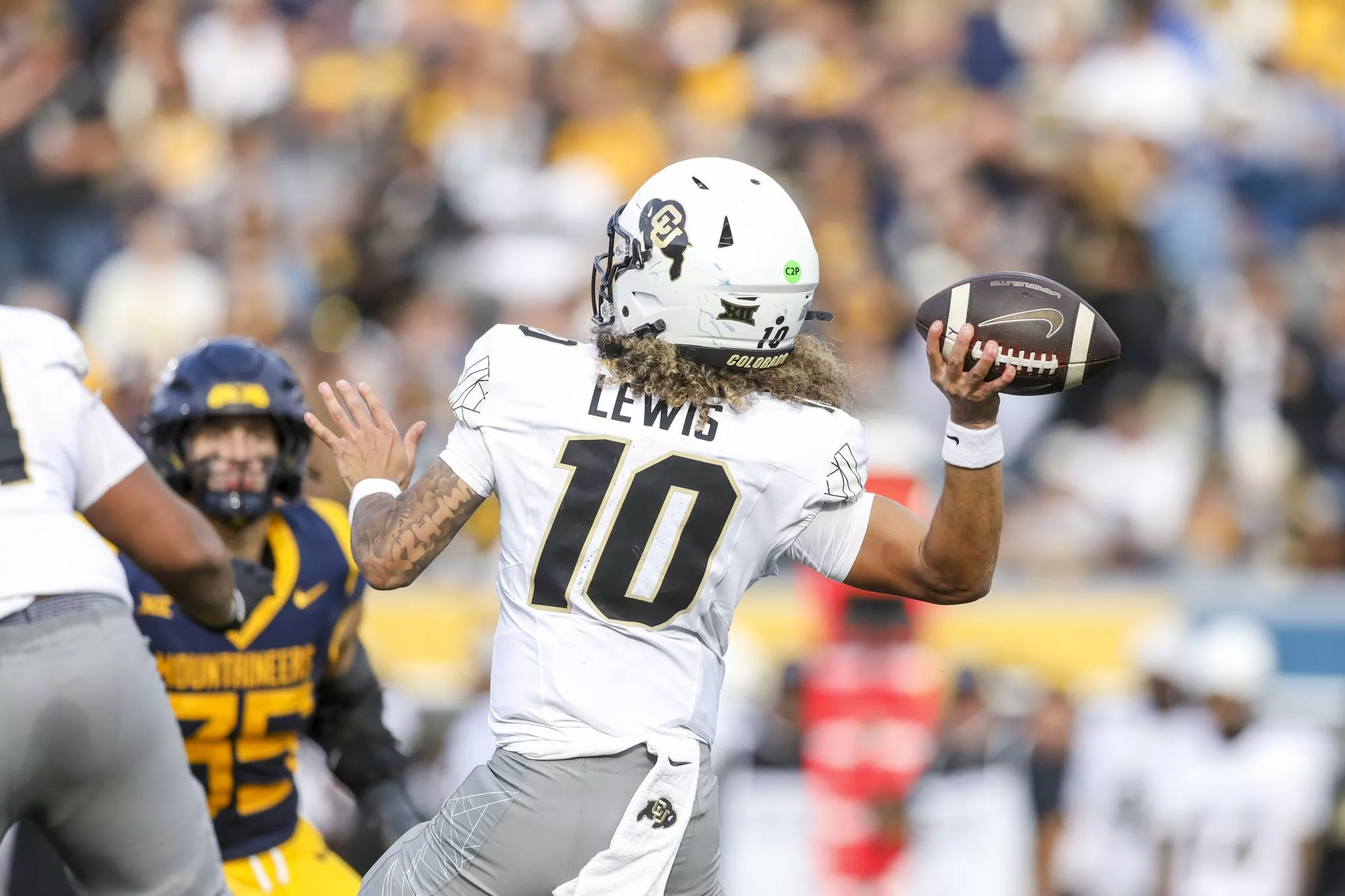 Julian Lewis looks to lead the Buffaloes over the Sun Devils