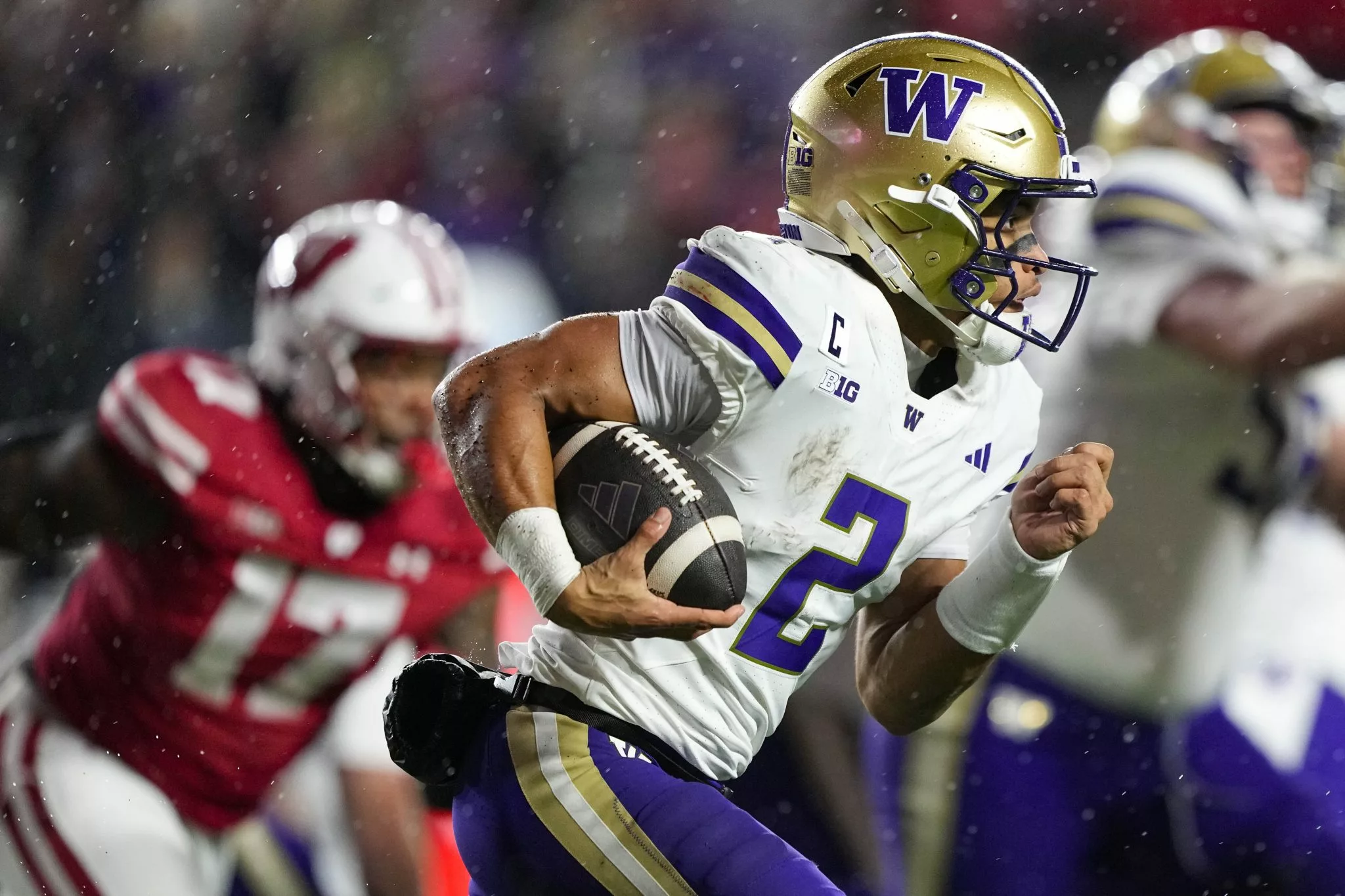 Demond Williams Jr. looks to lead the Huskies over the Boilermakers