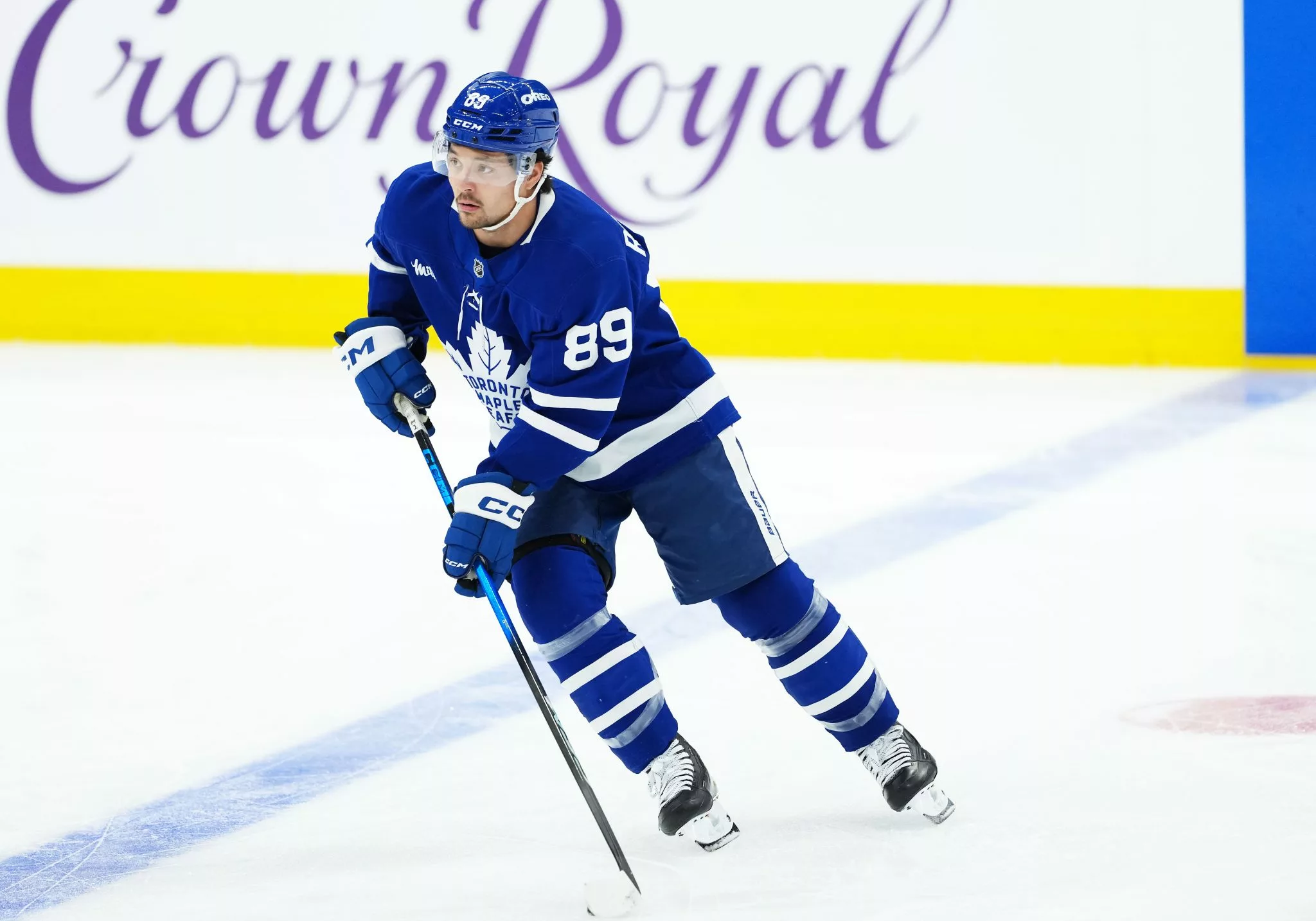Nicholas Robertson looks to lead the Maple Leafs over the Blues