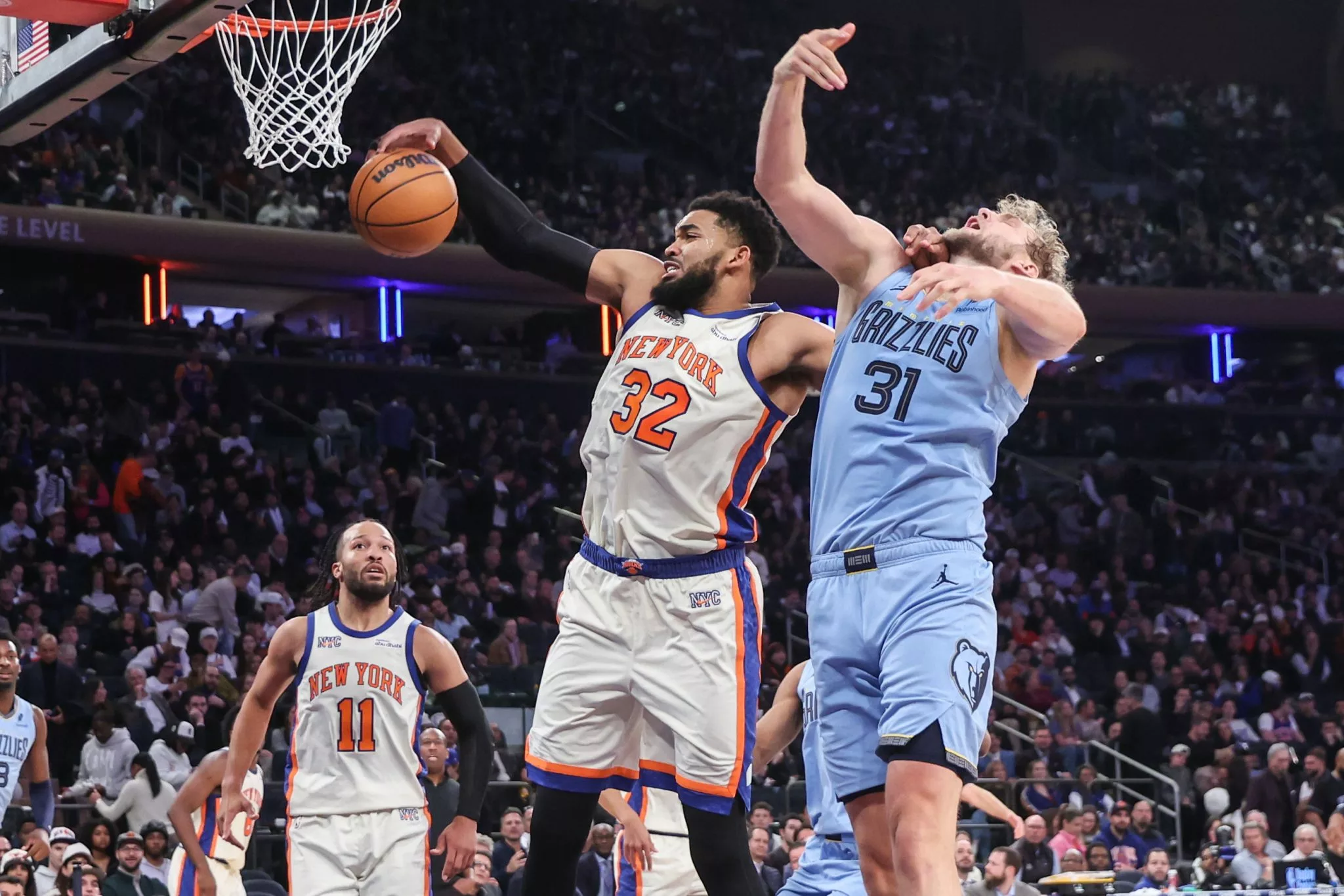 Karl-Anthony Towns looks to lead the Knicks