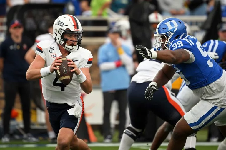 Chandler Morris looks to lead the Cavaliers over the Hokies