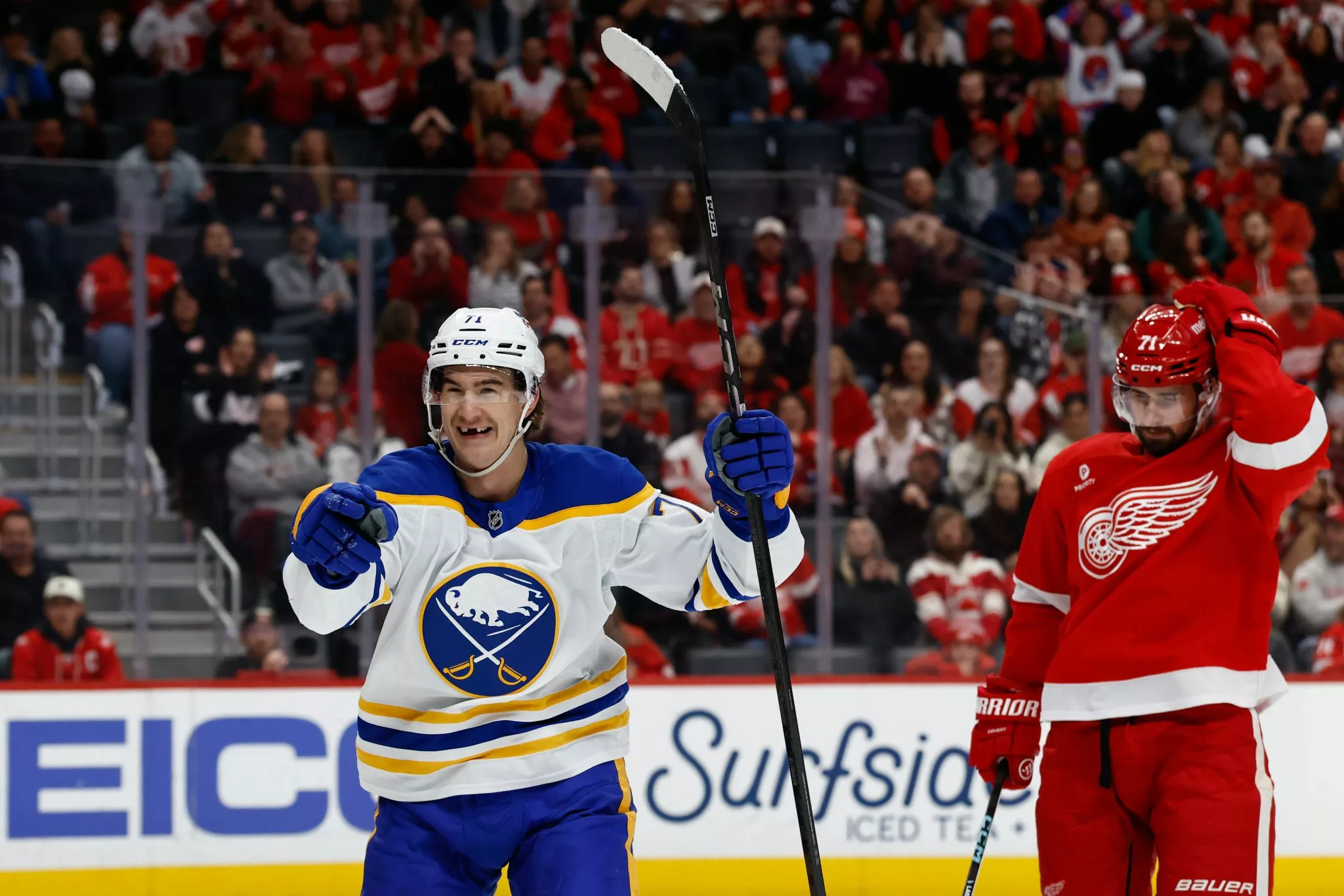 Alex Tuch looks to lead the Sabres over the Oilers